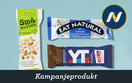 Nøtter & Bars hos Narvesen