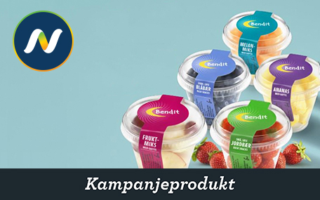 Bendit Frugtbeger hos Narvesen